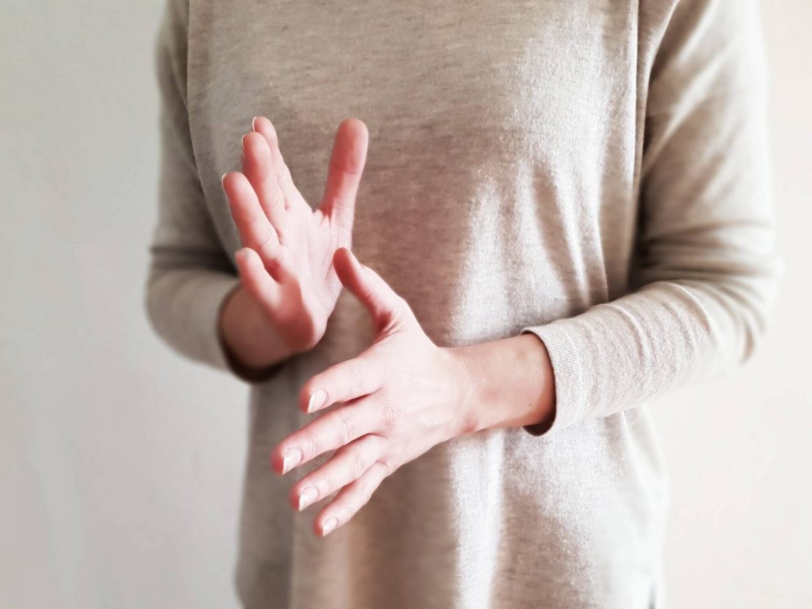 Image of person using BSL